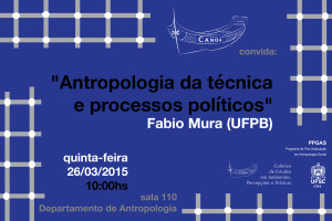 "Antropologia da técnica e processos políticos" - Fabio Mura (UFPB)